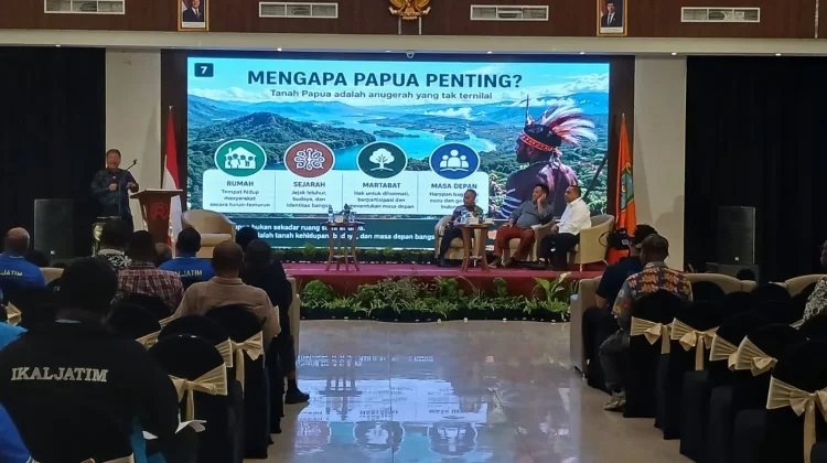 Ikaljatim Gelar Diskusi Strategis di Sorong Bersama Paulus Waterpauw