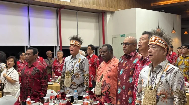 Kapolda PBD Hadiri Pelantikan Pengurus PSMTI Papua Barat Daya