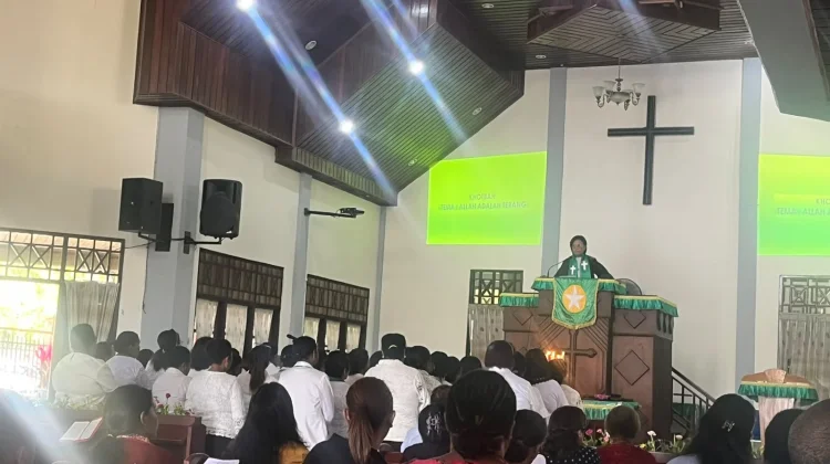 Persekutuan Wanita GKI Getsemani Lantik Panitia HUT dan Natal
