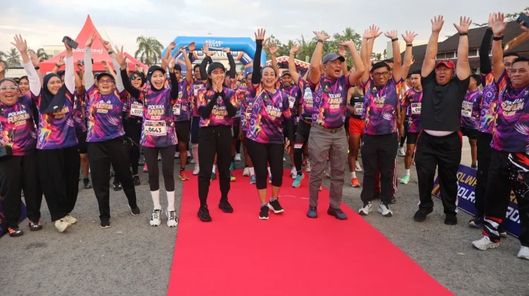 Pererat Kebersamaan Polri dan Masyarakat, Polda PBD Laksanakan Polwan RUN 2026