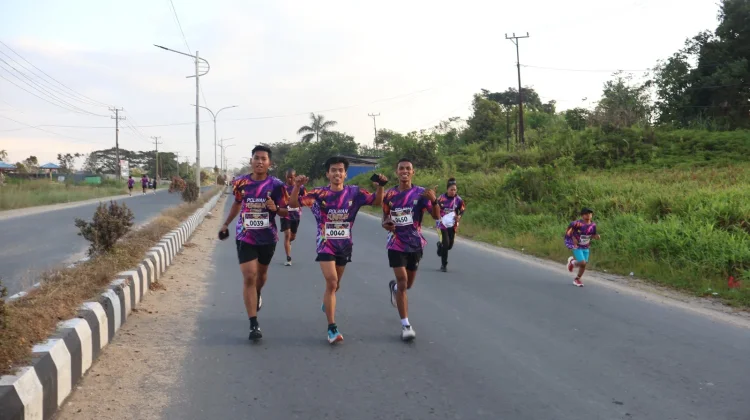 Pererat Kebersamaan Polri dan Masyarakat, Polda PBD Laksanakan Polwan RUN 2026
