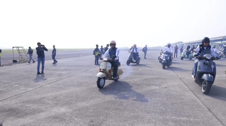 Pangkoarmada III Ikuti Executive Scooter Riding Bersama Kasal