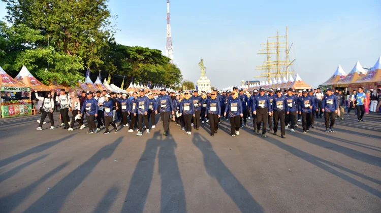 Ketua Umum Jalasenastri, Melepas Jalasenastri Run 2026
