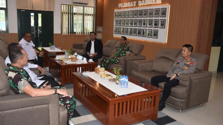 Dirbinmas Polda PBD Hadiri Podcast, Bahas Pencapaian Program Teritorial TNI AD