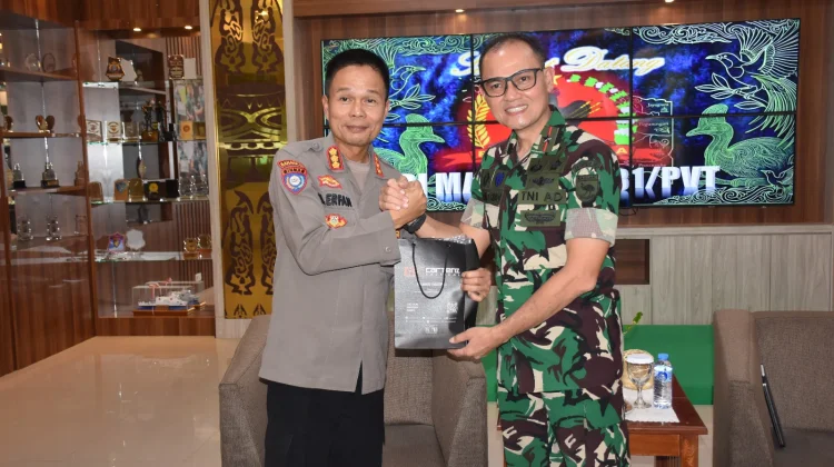 Dirbinmas Polda PBD Hadiri Podcast, Bahas Pencapaian Program Teritorial TNI AD