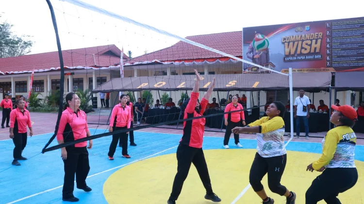 Semarak Sambut HUT RI ke-81 dan HUT Polwan ke-78, Polda PBD Laksanakan Jalan Santai