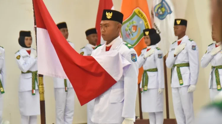 Pengukuhan Paskibraka Kabupaten Sorong Tahun 2026