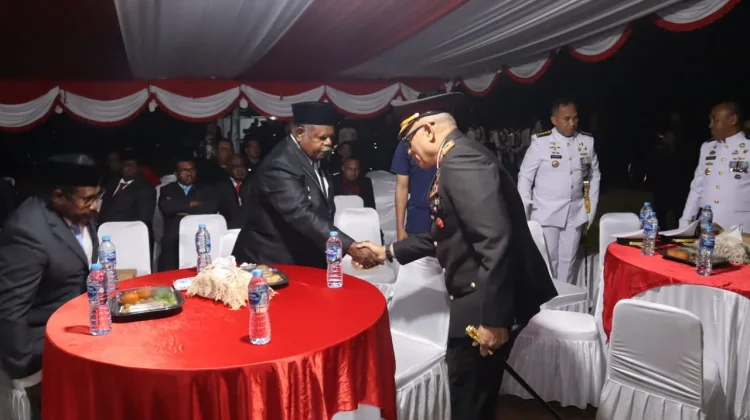 Kapolda PBD Hadiri Renungan Suci HUT ke-81 Kemerdekaan RI di TMP Trijaya Sakti