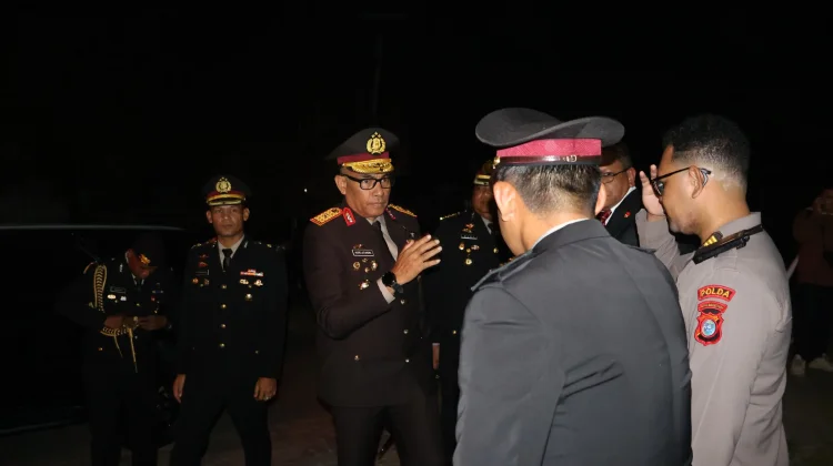 Kapolda PBD Hadiri Renungan Suci HUT ke-81 Kemerdekaan RI di TMP Trijaya Sakti