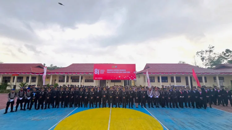 Upacara HUT RI Ke-81, Polda PBD Kobarkan Semangat Nasionalisme