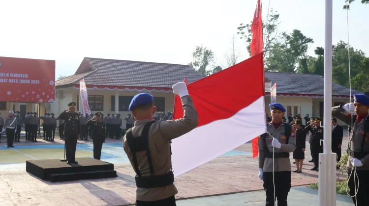 Upacara HUT RI Ke-81, Polda PBD Kobarkan Semangat Nasionalisme