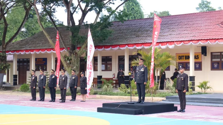 Upacara HUT RI Ke-81, Polda PBD Kobarkan Semangat Nasionalisme