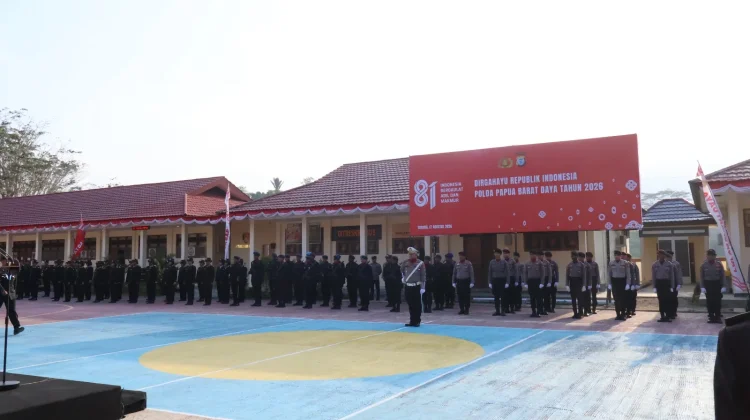 Upacara HUT RI Ke-81, Polda PBD Kobarkan Semangat Nasionalisme