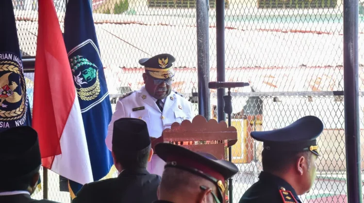 Koarmada III Hadiri Penyerahan Remisi Umum Kepada Napi di HUT Ke-81 Kemerdekaan RI