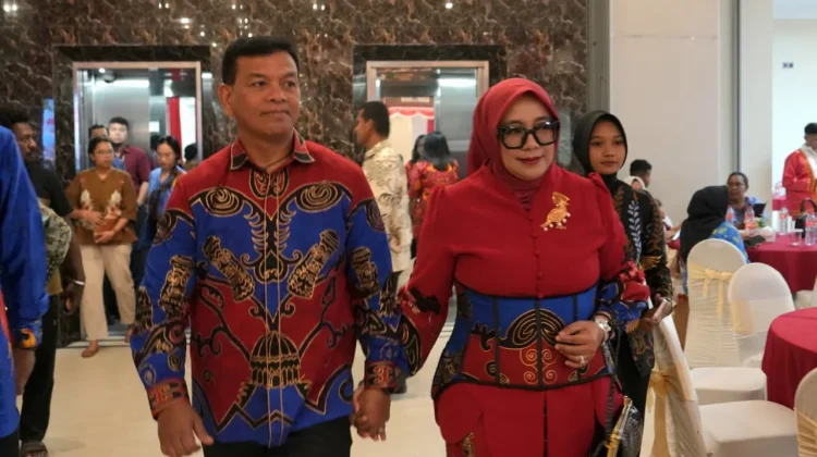 Pangkoarmada III Hadiri Resepsi Kenegaraan Peringatan HUT Ke-81 RI