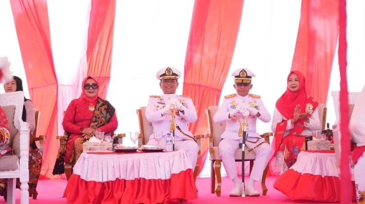 Pangkoarmada III Hadiri Upacara Peringatan HUT Ke-81 Kemerdekaan RI di Kota Sorong