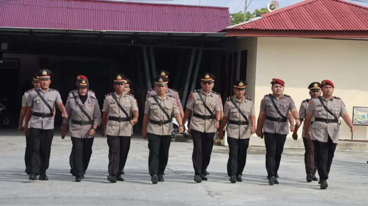 Pelantikan, Pengukuhan dan Sertijab Jabatan di Lingkungan Polres Sorong Selatan