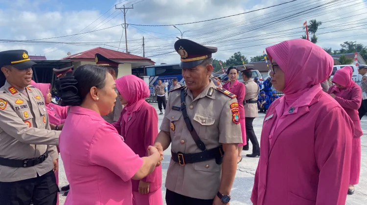 Pelantikan, Pengukuhan dan Sertijab Jabatan di Lingkungan Polres Sorong Selatan