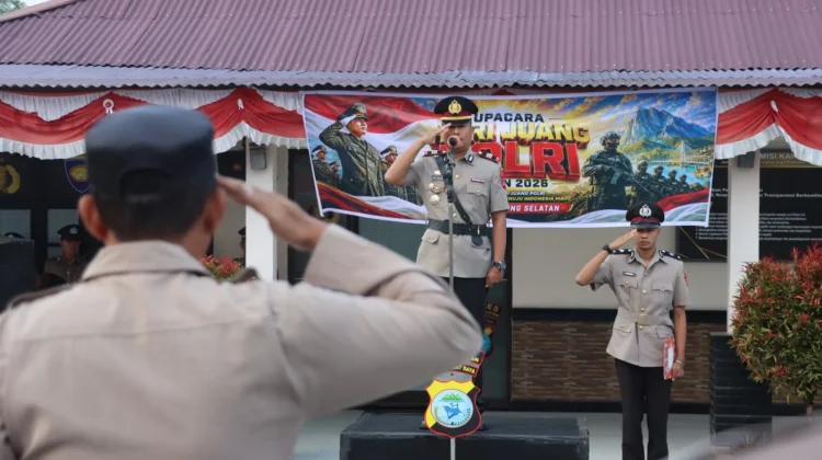Peringatan Hari Juang Polri di Polres Sorong Selatan
