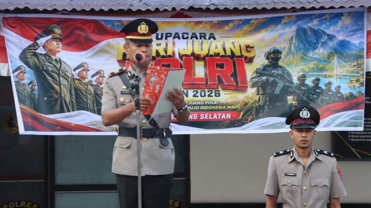 Peringatan Hari Juang Polri di Polres Sorong Selatan