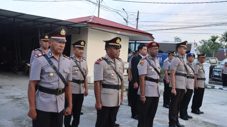Peringatan Hari Juang Polri di Polres Sorong Selatan