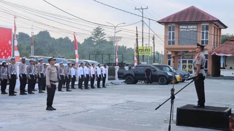 Peringatan Hari Juang Polri di Polres Sorong Selatan