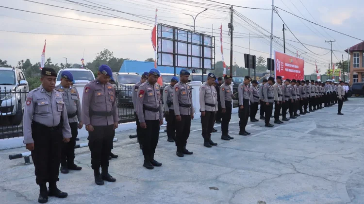 Peringatan Hari Juang Polri di Polres Sorong Selatan