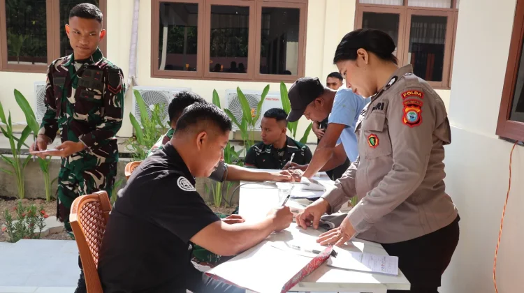 Donor Darah Meriahkan Hari Jadi Polwan ke-78 di Polda Papua Barat Daya