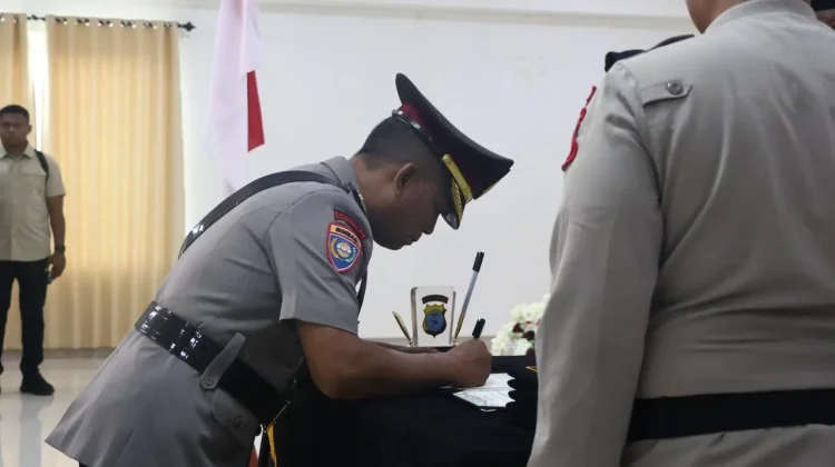 Kapolda PBD Pimpin Sertijab, Sejumlah PJU dan Lima Kapolres