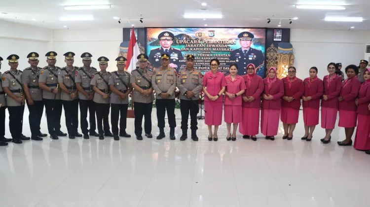 Kapolda PBD Pimpin Sertijab, Sejumlah PJU dan Lima Kapolres