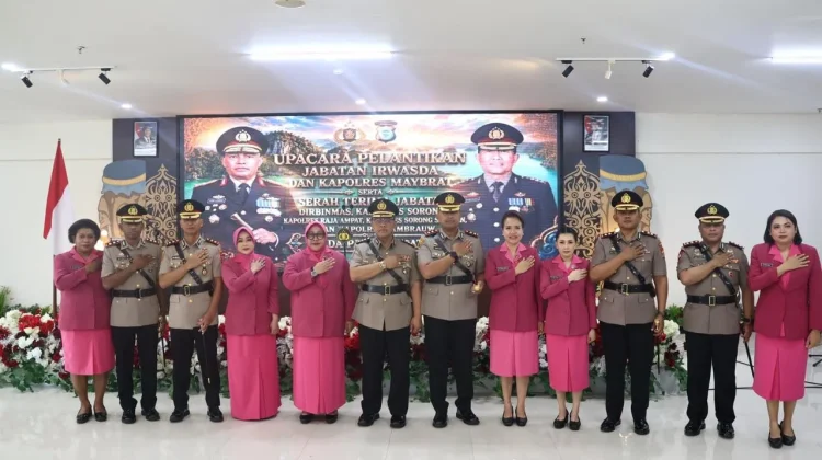 Kapolda PBD Pimpin Sertijab, Sejumlah PJU dan Lima Kapolres