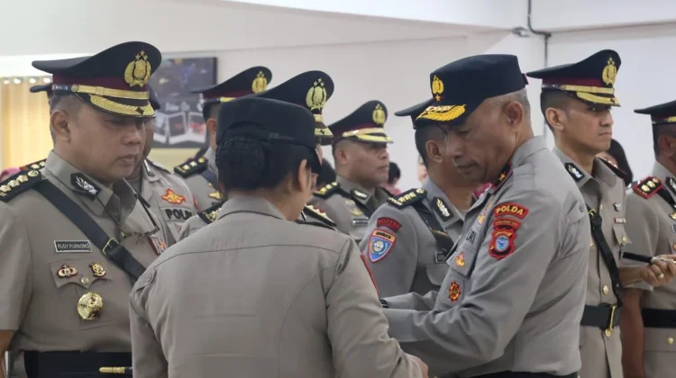Kapolda PBD Pimpin Sertijab, Sejumlah PJU dan Lima Kapolres