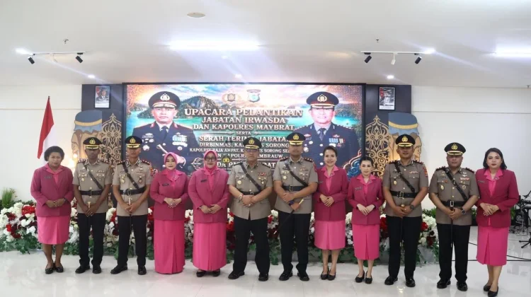 Kapolda PBD Pimpin Sertijab, Sejumlah PJU dan Lima Kapolres