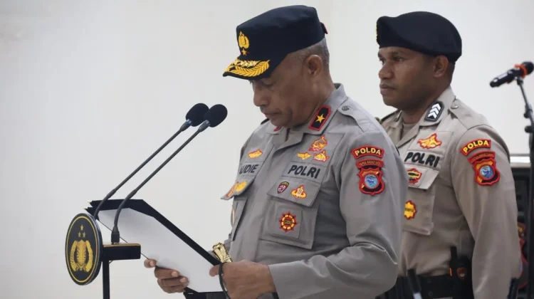 Kapolda PBD Pimpin Sertijab, Sejumlah PJU dan Lima Kapolres