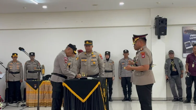 Kapolda PBD Pimpin Sertijab, Sejumlah PJU dan Lima Kapolres