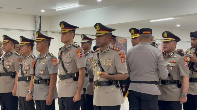 Kapolda PBD Pimpin Sertijab, Sejumlah PJU dan Lima Kapolres