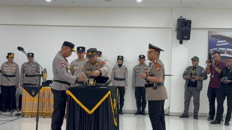 Kapolda PBD Pimpin Sertijab, Sejumlah PJU dan Lima Kapolres