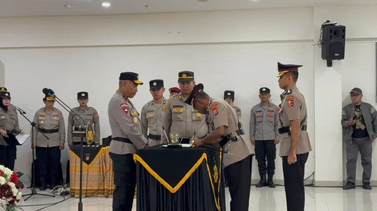 Kapolda PBD Pimpin Sertijab, Sejumlah PJU dan Lima Kapolres