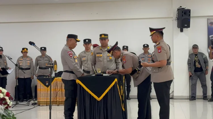 Kapolda PBD Pimpin Sertijab, Sejumlah PJU dan Lima Kapolres