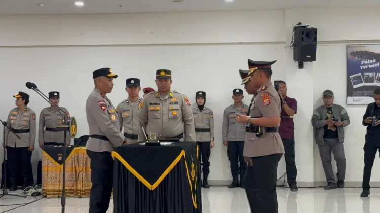 Kapolda PBD Pimpin Sertijab, Sejumlah PJU dan Lima Kapolres
