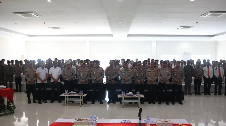 Kapolda Papua Barat Daya Melaksanakan Kunker ke Polres Tambrauw