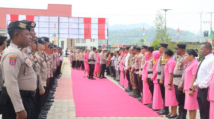 Kapolda Papua Barat Daya Melaksanakan Kunker ke Polres Tambrauw