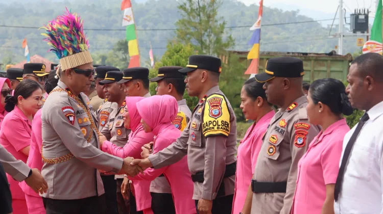 Kapolda Papua Barat Daya Melaksanakan Kunker ke Polres Tambrauw