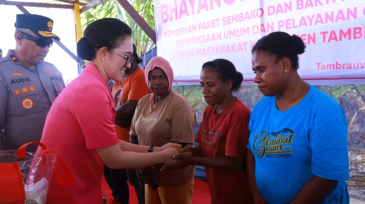 Kapolda Papua Barat Daya Melaksanakan Kunker ke Polres Tambrauw