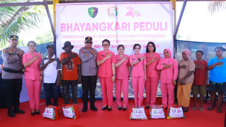 Kapolda Papua Barat Daya Melaksanakan Kunker ke Polres Tambrauw