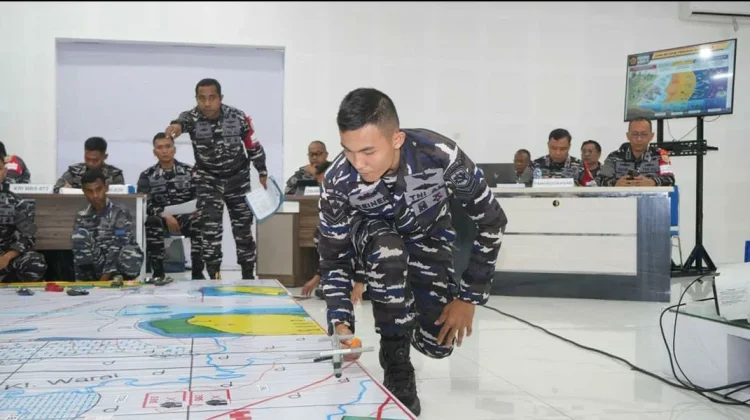 Pangkoarmada III Hadiri TFG Latihan Operasi Atasi Gerakan Separatis Bersenjata