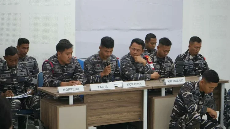 Pangkoarmada III Hadiri TFG Latihan Operasi Atasi Gerakan Separatis Bersenjata