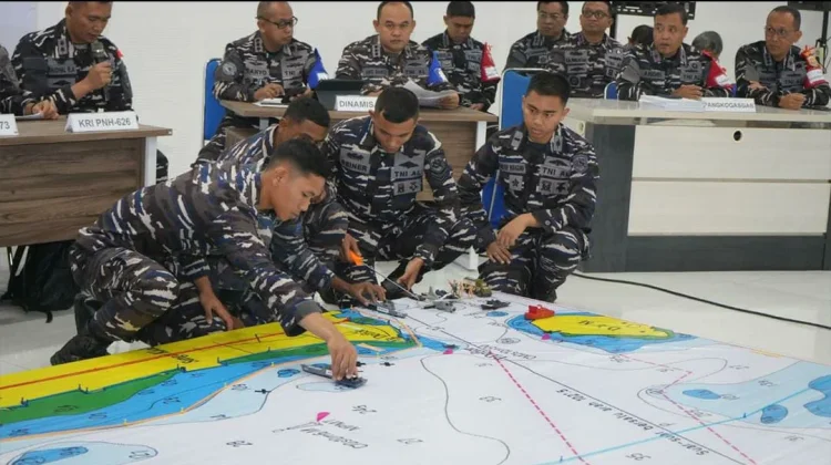 Pangkoarmada III Hadiri TFG Latihan Operasi Atasi Gerakan Separatis Bersenjata