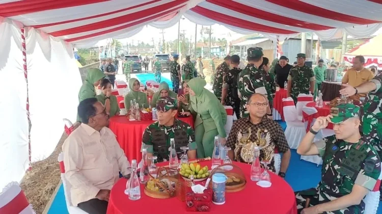 Permudah Akses Warga, Pangdam XVIII/Kasuari Resmikan Jembatan Garuda Merah Putih