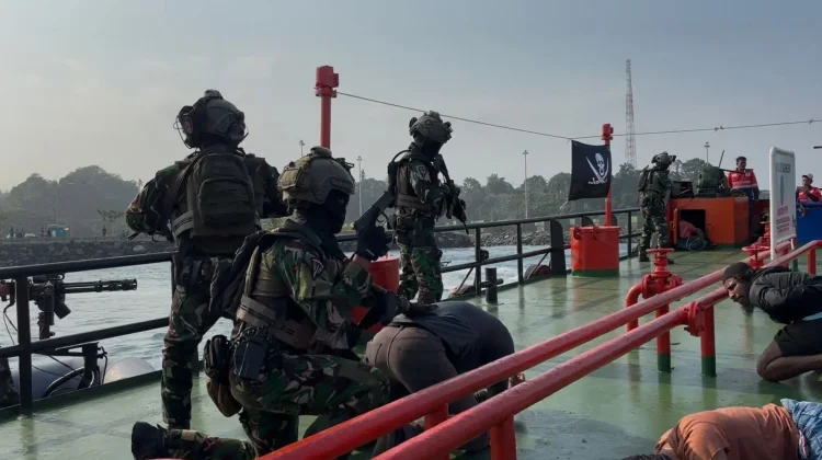 Koarmada III dan Instansi Terkait Latihan Penanganan Separatis